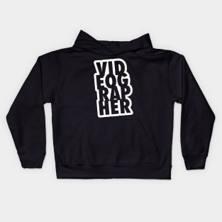 Videographer Kids Hoodie